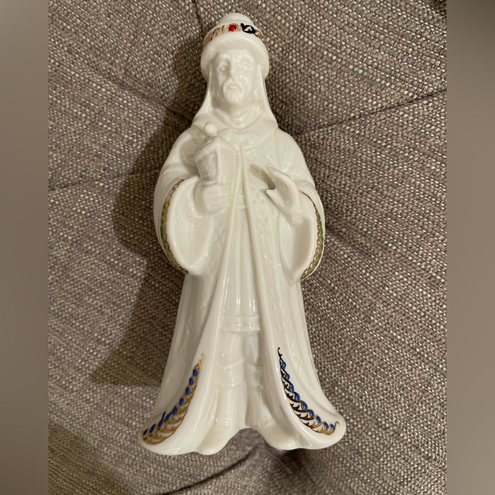 Lenox China Jewels Nativity Porcelain Gaspar W Box